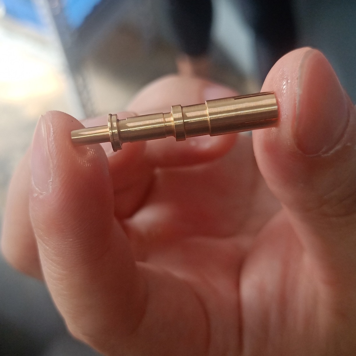 Brass obere-size nkenke machining akụkụ